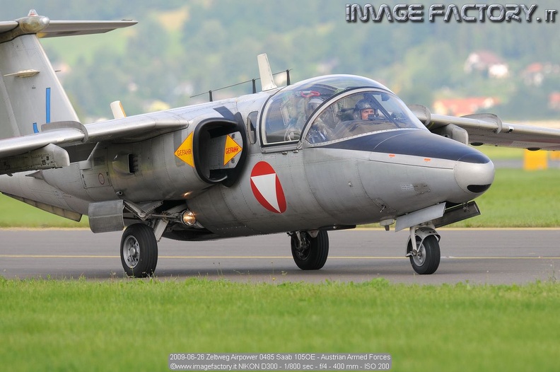 2009-06-26 Zeltweg Airpower 0485 Saab 105OE - Austrian Armed Forces.jpg